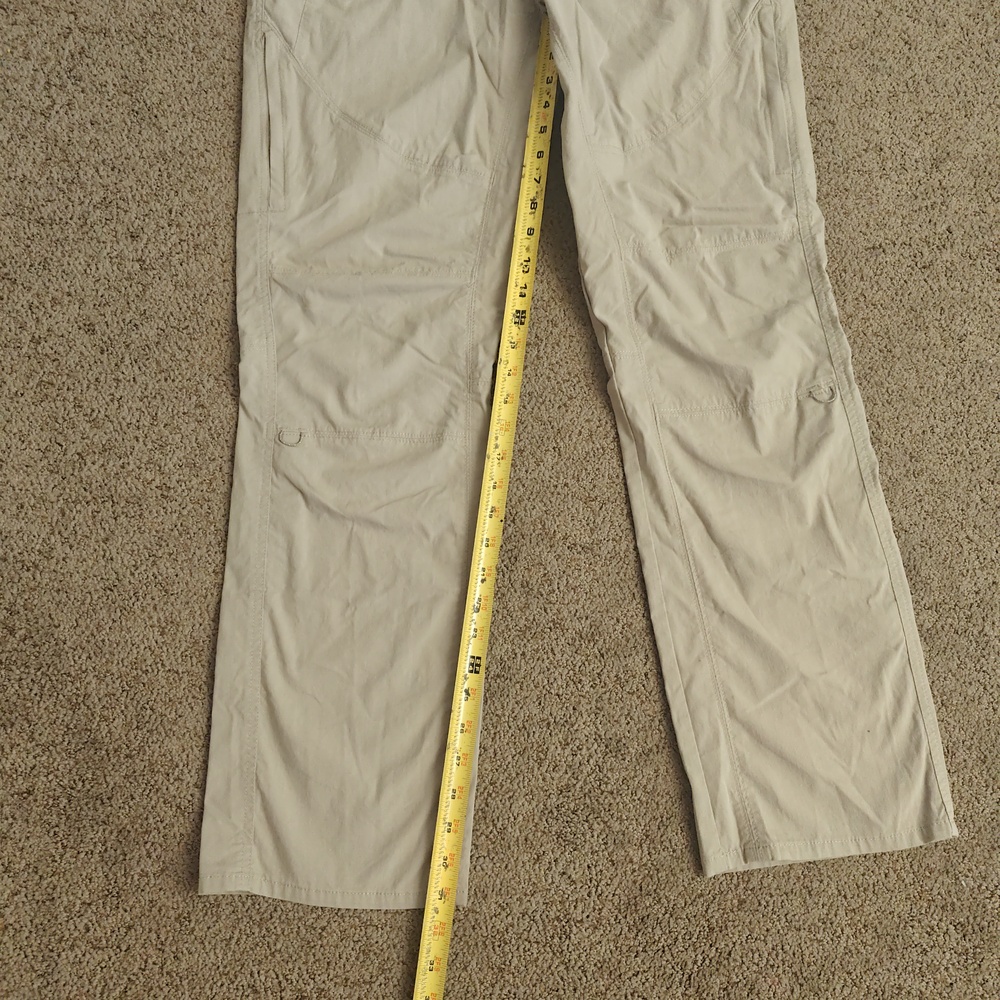 Kuhl Pants Womens 12 REG Beige 6279 Hiking Convertible Outdoor Spire Rollup - Picture 16 of 16